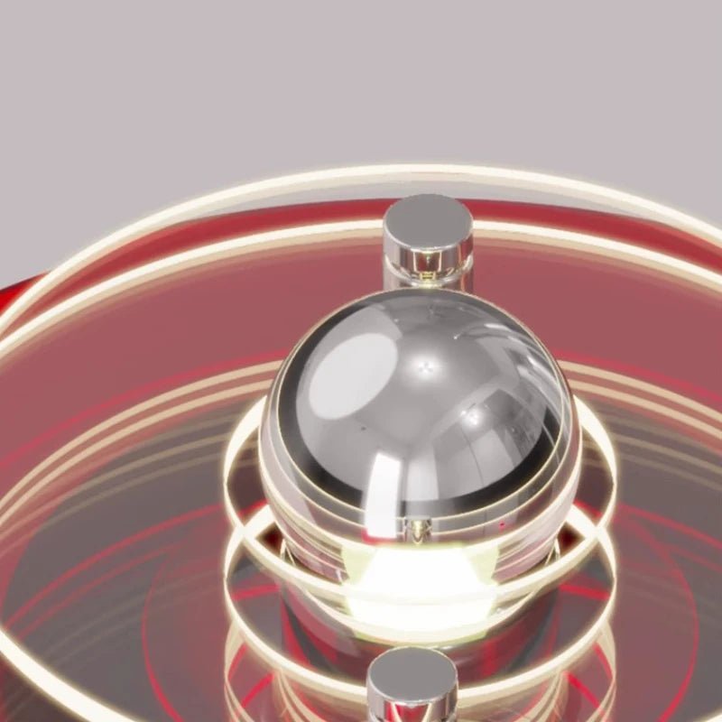 Applique Murale Nordique Bauhaus UFO LED en Acrylique Ronde Atmosphère Cosy - Luminous Place