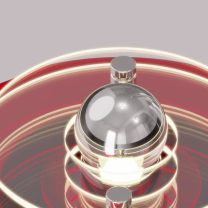 Applique Murale Nordique Bauhaus UFO LED en Acrylique Ronde Atmosphère Cosy - Luminous Place