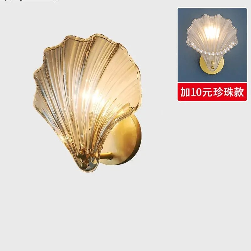 Applique Murale Nordique en Verre, Luminaire E14 pour Chambre et Salon - Luminous Place