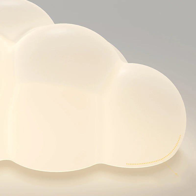 Applique Murale Nuage Blanc en PVC pour Chambre d’Enfant, Éclairage 220V - Luminous Place