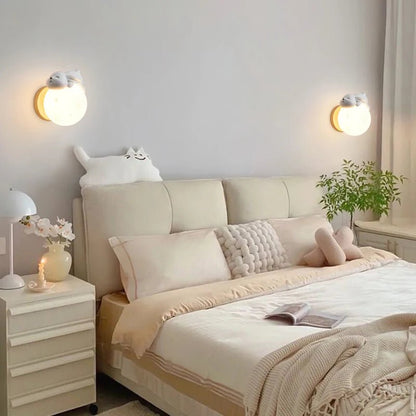 Applique Murale Ours en Bois Gravé, Luminaire Décoratif pour Chambre Bébé - Luminous Place