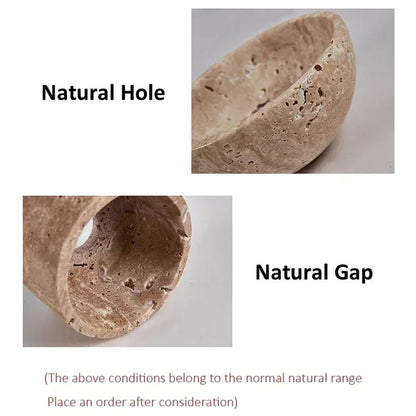 Applique Murale Pierre Naturelle Wabi Sabi LED Ambiance Chaude Bois de Pêche - Luminous Place