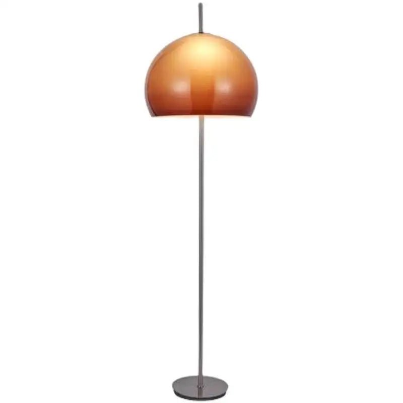 Lampadaire champignon en verre rétro avec lumière LED dimmable, ambiance cosy - Luminous Place