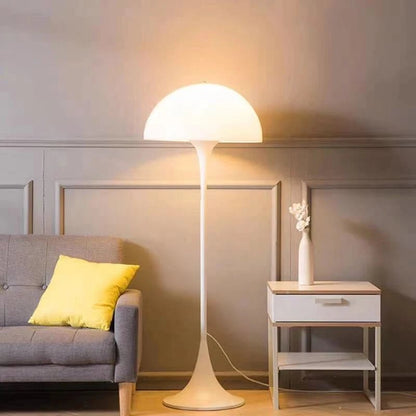 Lampadaire champignon LED nordique en aluminium pour chambre et salon - Luminous Place