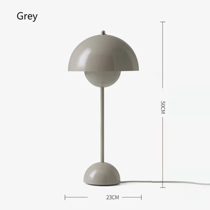 Lampadaire champignon moderne E27 en métal avec lumière LED dimmable pour ambiance cosy - Luminous Place