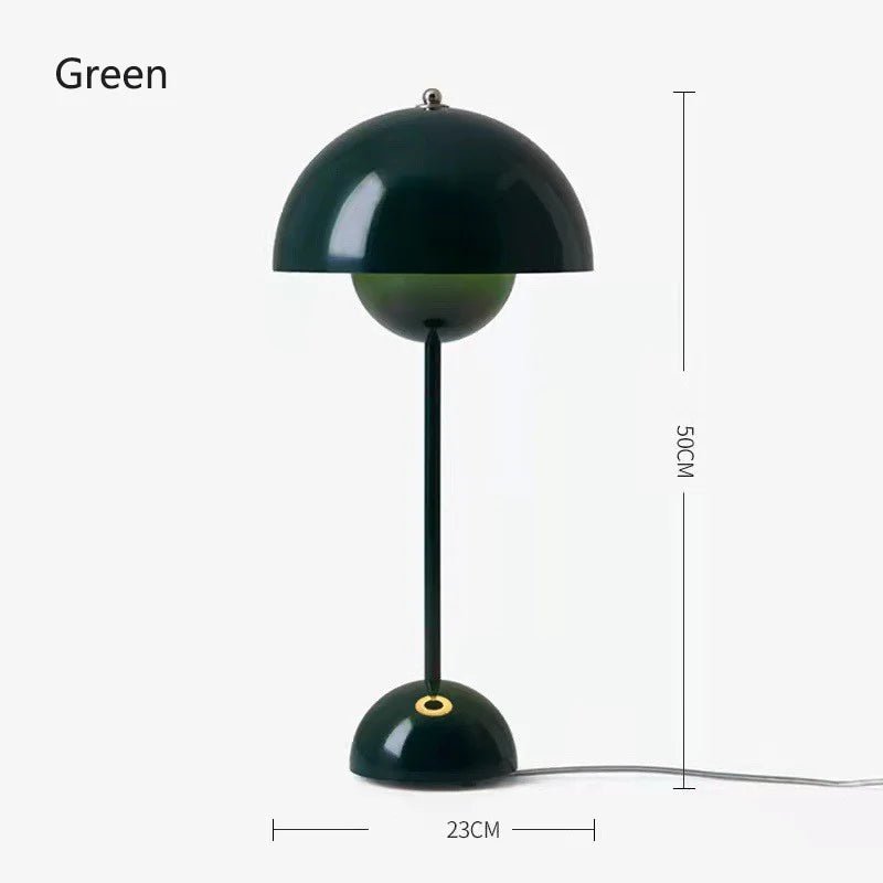 Lampadaire champignon moderne E27 en métal avec lumière LED dimmable pour ambiance cosy - Luminous Place