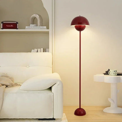 Lampadaire champignon moderne E27 en métal avec lumière LED dimmable pour ambiance cosy - Luminous Place