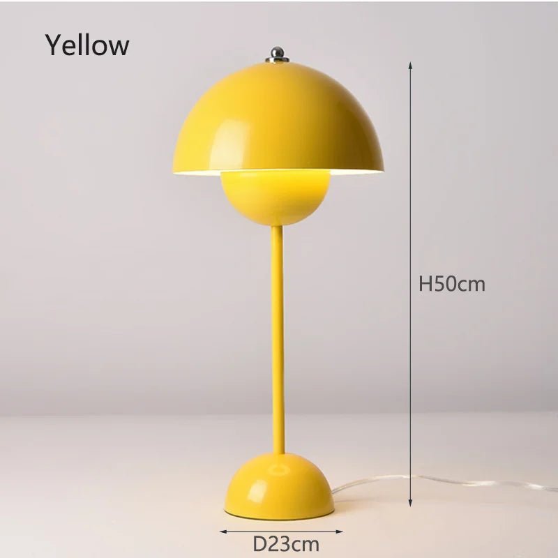 Lampadaire champignon moderne E27 en métal avec lumière LED dimmable pour ambiance cosy - Luminous Place