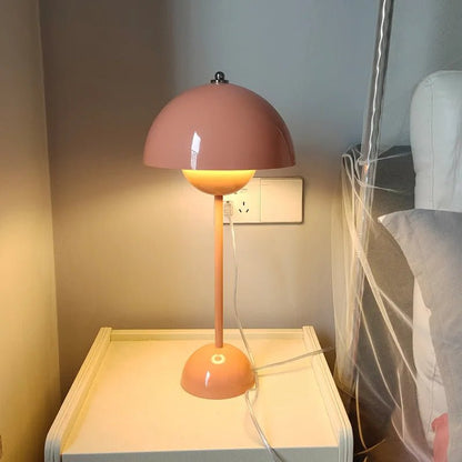 Lampadaire champignon moderne E27 en métal avec lumière LED dimmable pour ambiance cosy - Luminous Place