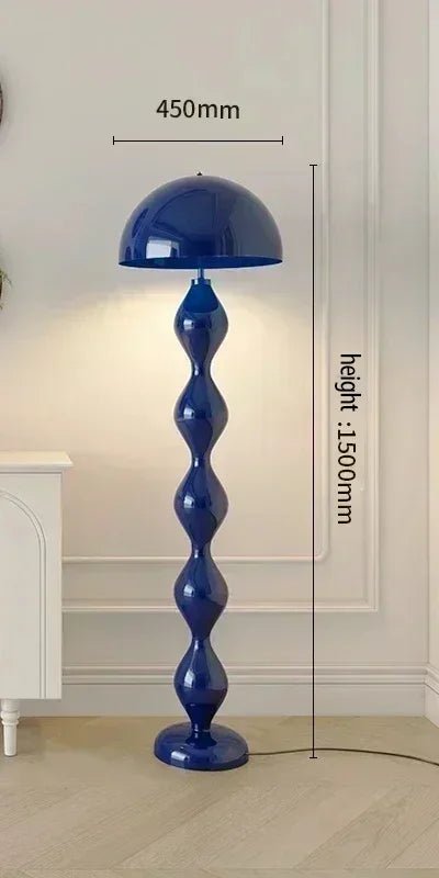 Lampadaire champignon nordique en fer LED pour salon et chambre - Luminous Place