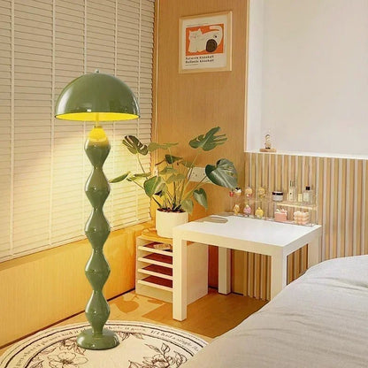 Lampadaire champignon nordique en fer LED pour salon et chambre - Luminous Place