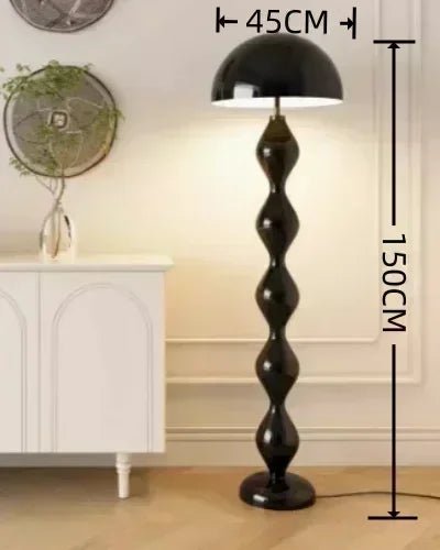 Lampadaire champignon nordique en fer LED pour salon et chambre - Luminous Place