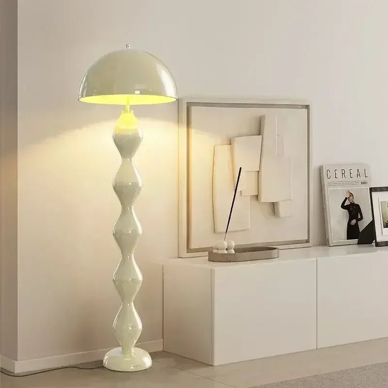 Lampadaire champignon nordique en fer LED pour salon et chambre - Luminous Place