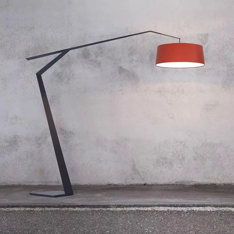 Lampadaire design italien en arc, style nordique, éclairage LED chaleureux - Luminous Place