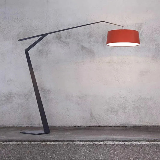 Lampadaire design italien en arc, style nordique, éclairage LED chaleureux - Luminous Place