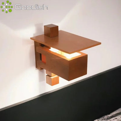 Lampadaire design italien en bois multicouche LED pour ambiance chaleureuse - Luminous Place