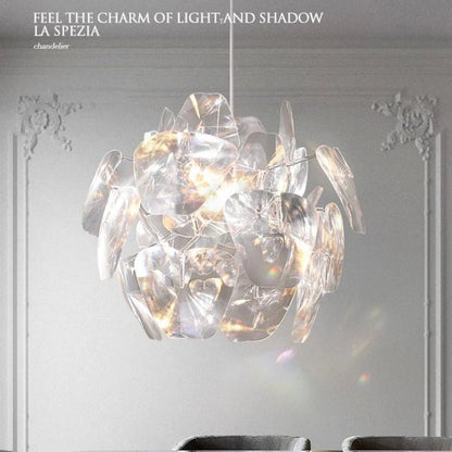 Lampadaire design italien en PVC pour chambre et salon, lumière chaleureuse - Luminous Place