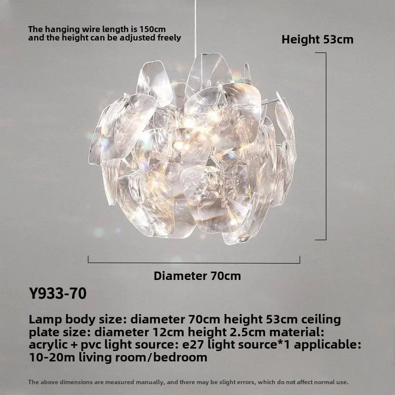 Lampadaire design italien en PVC pour chambre et salon, lumière chaleureuse - Luminous Place