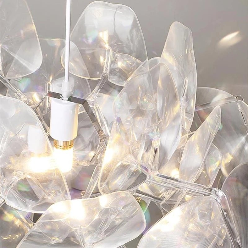 Lampadaire design italien en PVC pour chambre et salon, lumière chaleureuse - Luminous Place