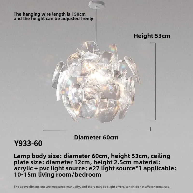 Lampadaire design italien en PVC pour chambre et salon, lumière chaleureuse - Luminous Place