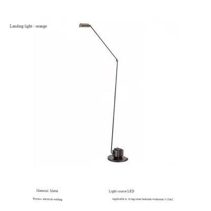 Lampadaire design italien vintage Bauhaus bras oscillant réglable LED - Luminous Place