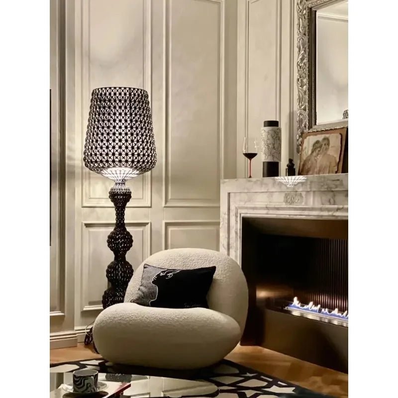 Lampadaire design Kartell italien en acrylique pour ambiance chaleureuse - Luminous Place