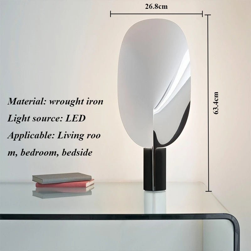 Lampadaire design moderne feuille en métal pour salon et chambre - Luminous Place