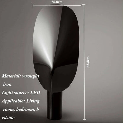Lampadaire design moderne feuille en métal pour salon et chambre - Luminous Place