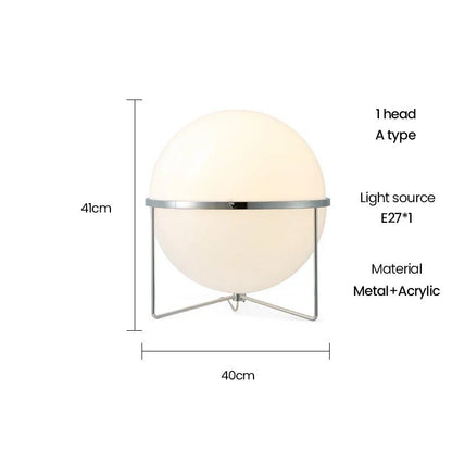 Lampadaire design nordique moderne en acrylique pour salon et chambre - Luminous Place