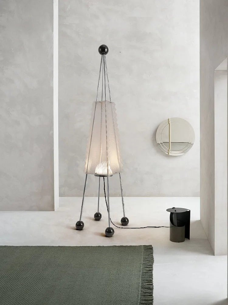 Lampadaire design nordique moderne en acrylique pour salon et chambre - Luminous Place