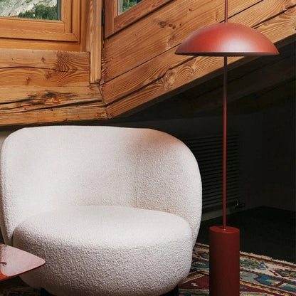 Lampadaire design scandinave minimaliste en fer avec lumière LED dimmable - Luminous Place