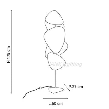 Lampadaire en rotin tricoté style français, ambiance cosy pour salon et chambre - Luminous Place