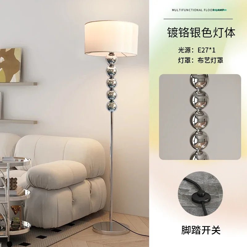 Lampadaire LED autoportant avec télécommande, design moderne pour intérieur - Luminous Place