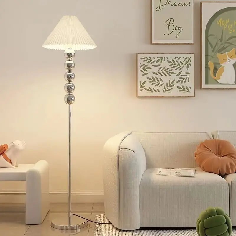 Lampadaire LED autoportant avec télécommande, design moderne pour intérieur - Luminous Place