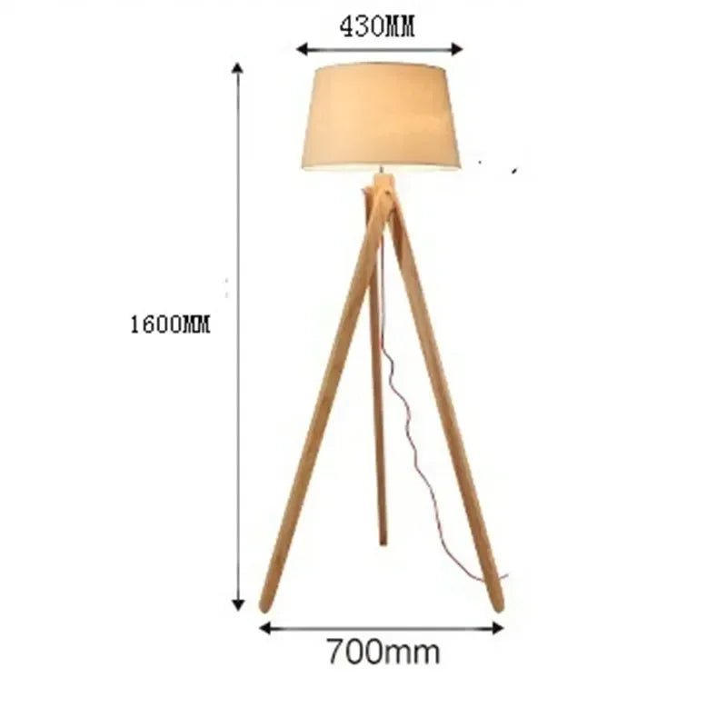 Lampadaire LED en acier inoxydable design nordique, lumière chaleureuse pour intérieur - Luminous Place