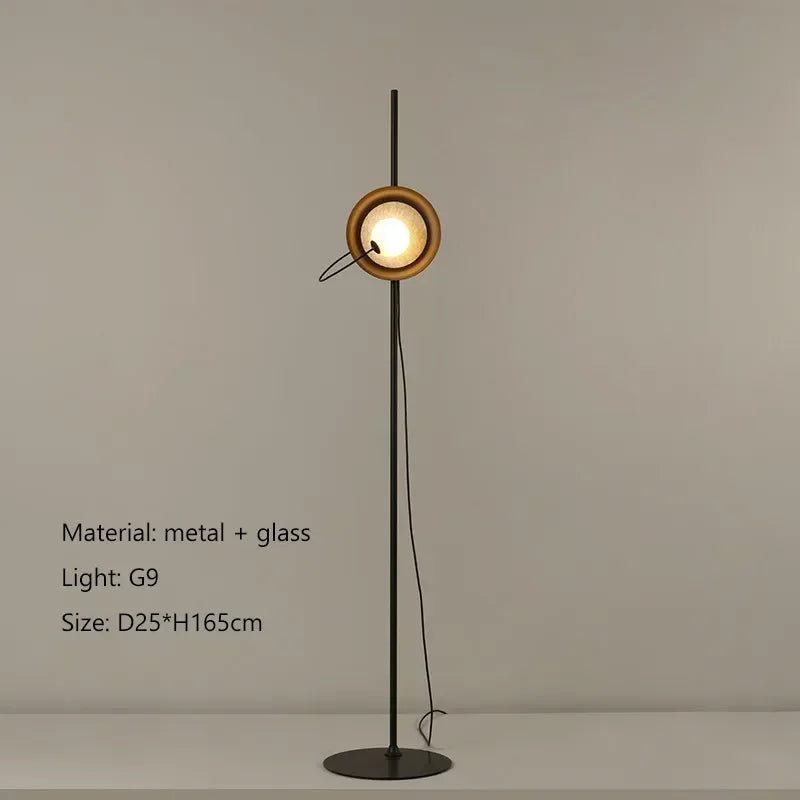 Lampadaire LED magnétique réglable design moderne en métal pour salon et chambre - Luminous Place