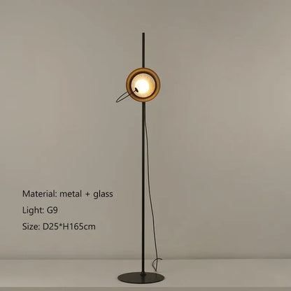 Lampadaire LED magnétique réglable design moderne en métal pour salon et chambre - Luminous Place