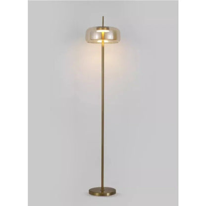 Lampadaire LED minimaliste en verre, lumière d’ambiance cosy pour salon et chambre - Luminous Place