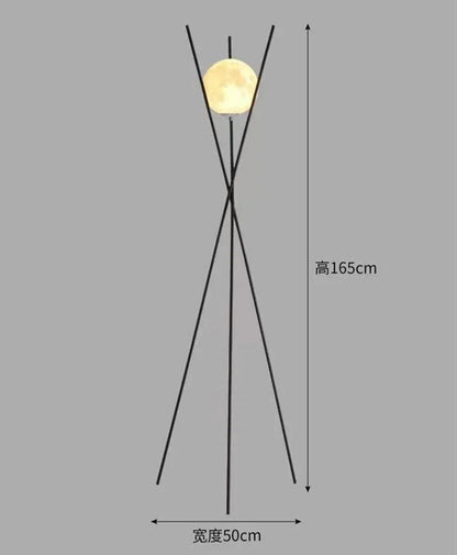 Lampadaire LED moderne à boule de verre, lumière d’ambiance chaleureuse pour intérieur - Luminous Place