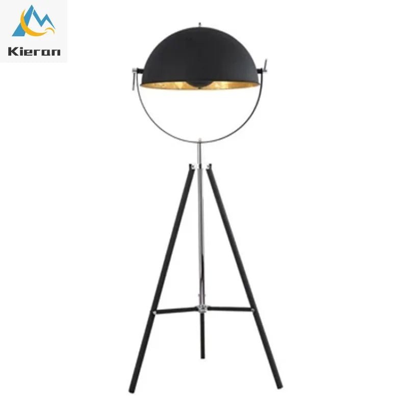 Lampadaire LED moderne rotatif en fer, pliable et détachable pour chambre et salon - Luminous Place