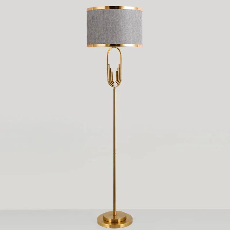 Lampadaire métal nordique design post - moderne pour salon et chambre - Luminous Place