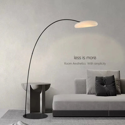Lampadaire moderne pêche LED minimaliste pour salon et coin canapé - Luminous Place