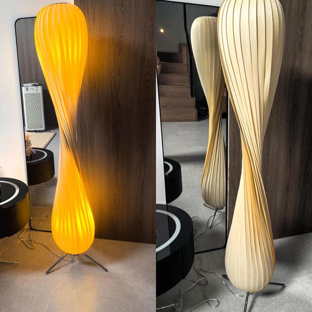 Lampadaire nordique en bois design créatif pour salon et chambre - Luminous Place