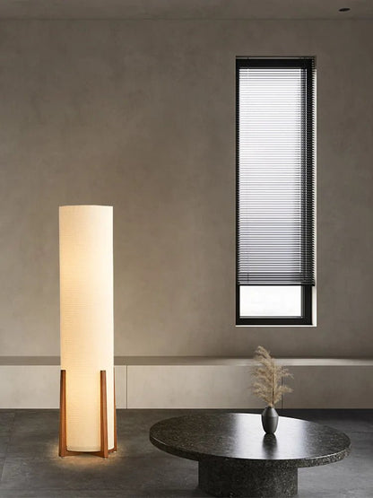 Lampadaire nordique en tissu, lampe de lecture et bureau design - Luminous Place