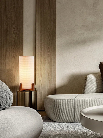 Lampadaire nordique en tissu, lampe de lecture et bureau design - Luminous Place