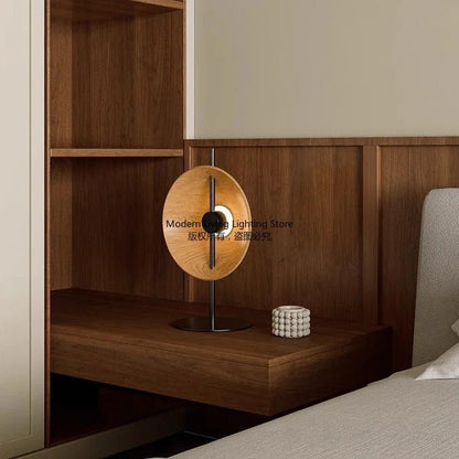 Lampadaire rétro japonais en bois massif Wabi - sabi, design naturel pour salon et chambre - Luminous Place