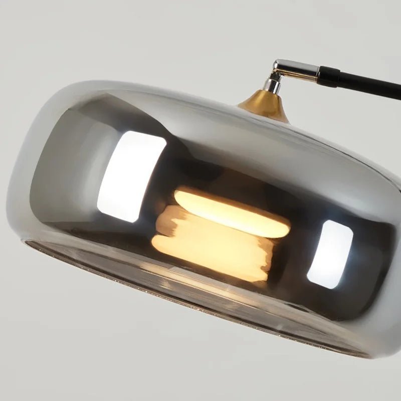 Lampadaire vertical en fer avec lumière LED tricolore pour salon et chambre - Luminous Place