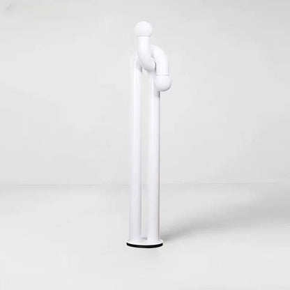 Lampadaire vintage en métal et verre pour salon, ambiance cosy - Luminous Place