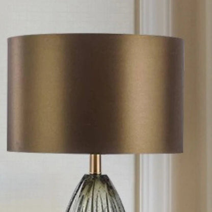 Lampe de table de lecture design luxe en verre, éclairage intérieur élégant - Luminous Place