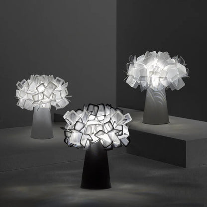 Lampe de table design italien à fleurs, éclairage décoratif pour chambre et bureau - Luminous Place